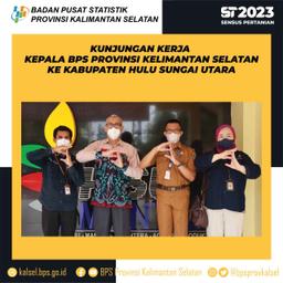 Kunjungan Kerja Kepala BPS Provinsi Kalimantan Selatan ke Tiga Kabupaten