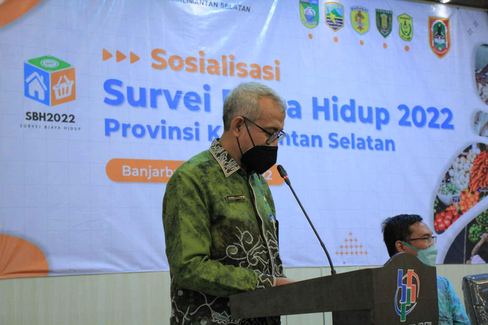 Sosialisasi Survei Biaya Hidup 2022 di Kalimantan Selatan