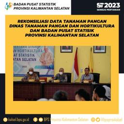 Sinkronisasi Data Tanaman Pangan dan Hortikultura antara Dinas TPH dan BPS Prov. Kalsel