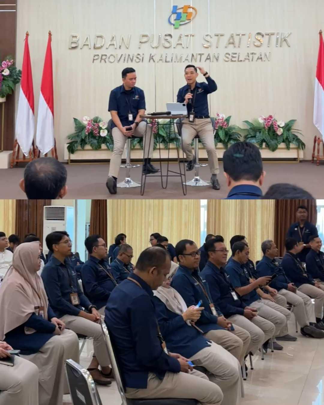 BPS Provinsi Kalimantan Selatan Gelar Sosialisasi Survei Budaya Organisasi 2024 dalam Harmoni Fest