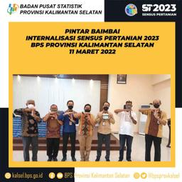 Pintar Baimbai: Internalisasi Sensus Pertanian 2023