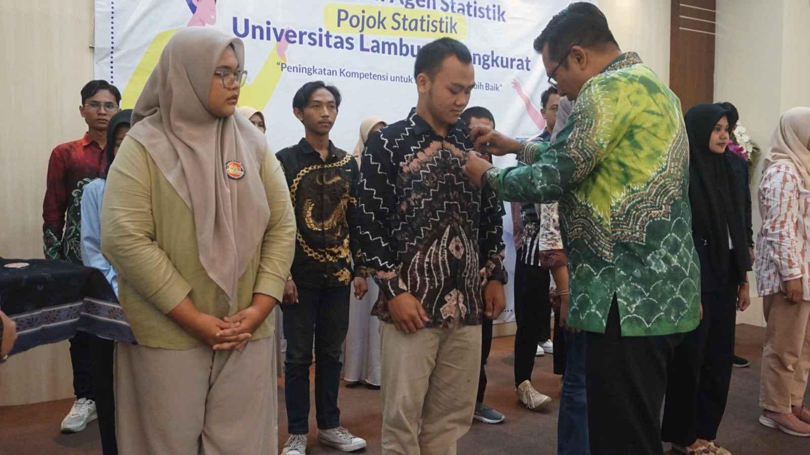 Pembinaan Agen Statistik Pojok Statistik Universitas Lambung Mangkurat