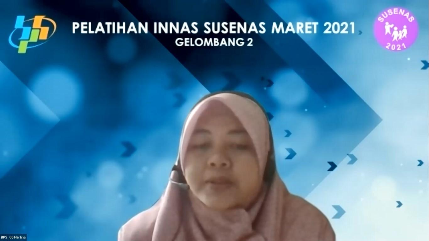 Kegiatan Pelatihan Susenas Maret 2021 di Provinsi Kalimantan Selatan