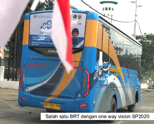 Bus Rapid Transit (BRT) Banjarbakula lakukan Sosialisasi Sensus Penduduk 2020